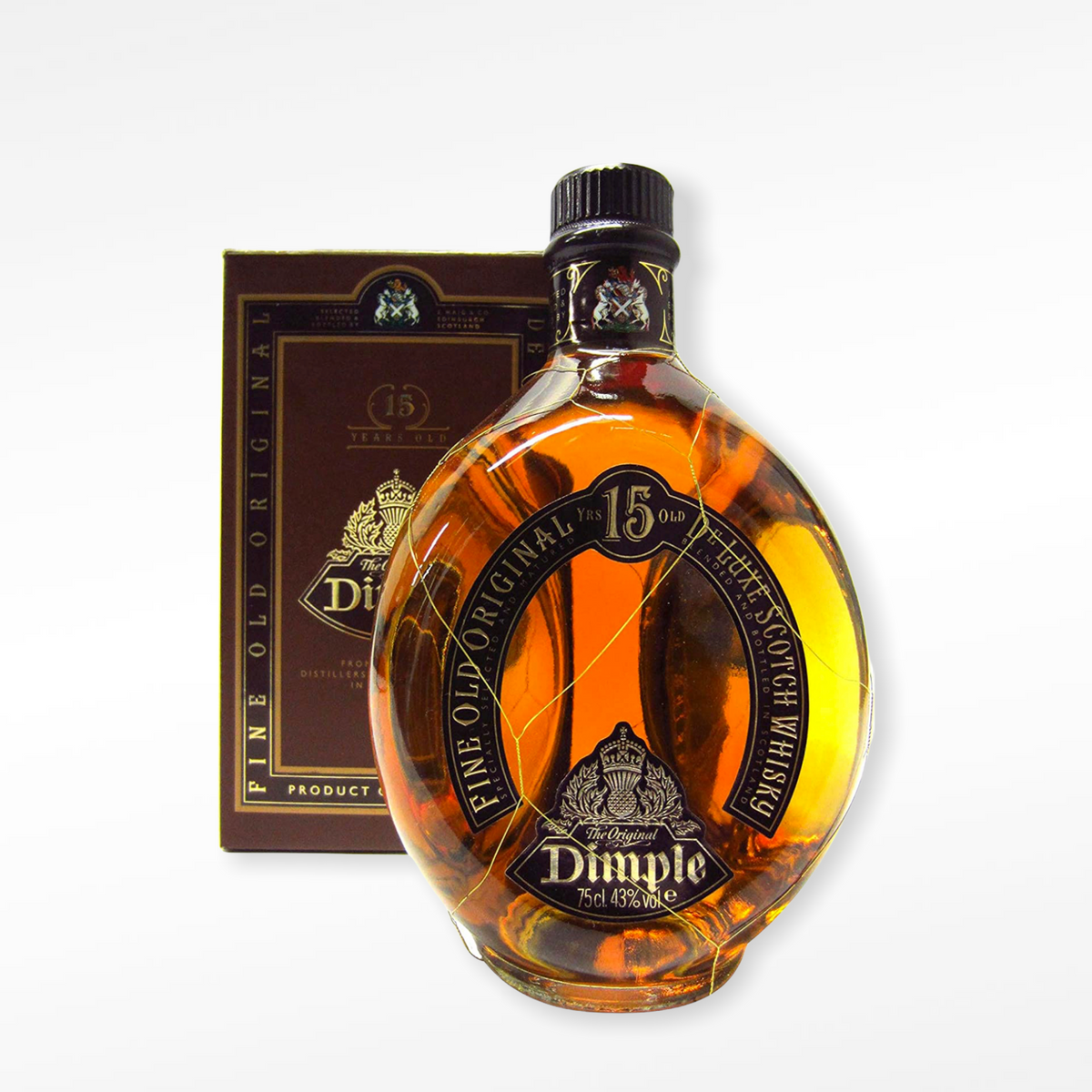 Dimple 15 ans d'âge Fine Old Original De Luxe Scotch Whisky