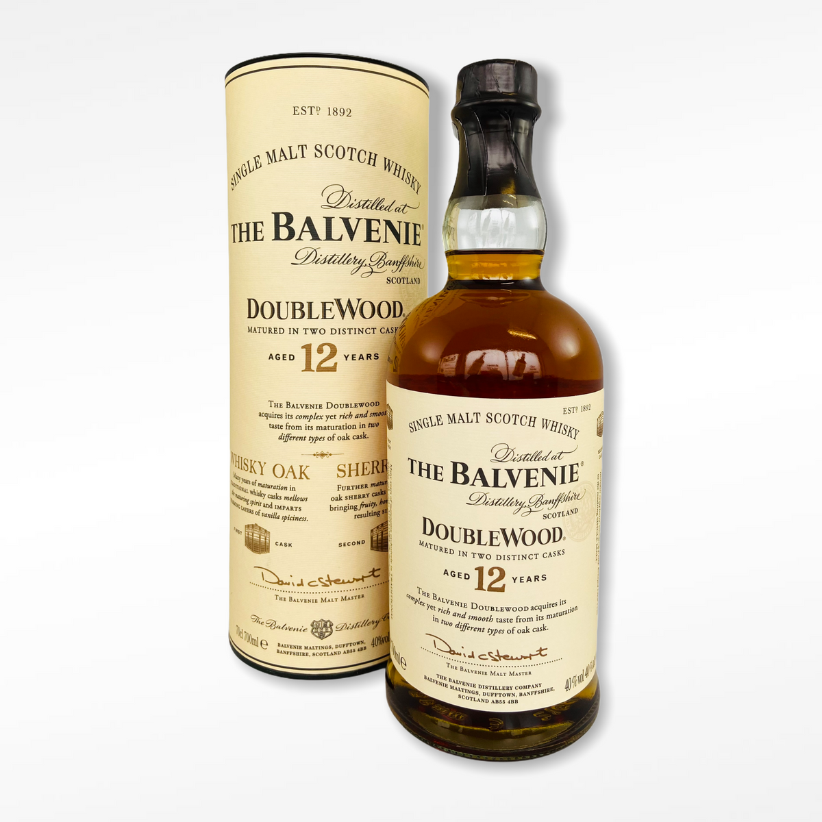 The Balvenie Double Wood 12 Year Old Single Malt Scotch Whisky