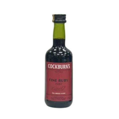 Cockburns Fine Ruby Port 5cl – Tottenham Wine