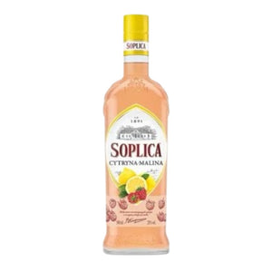 SOPLICA LEMON AND RASPBERRY VODKA LIQUEUR 70cl