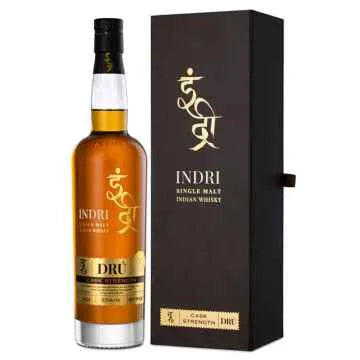 Indri Dru Cask Strength Indian Single Malt Whisky, 57.2% vol