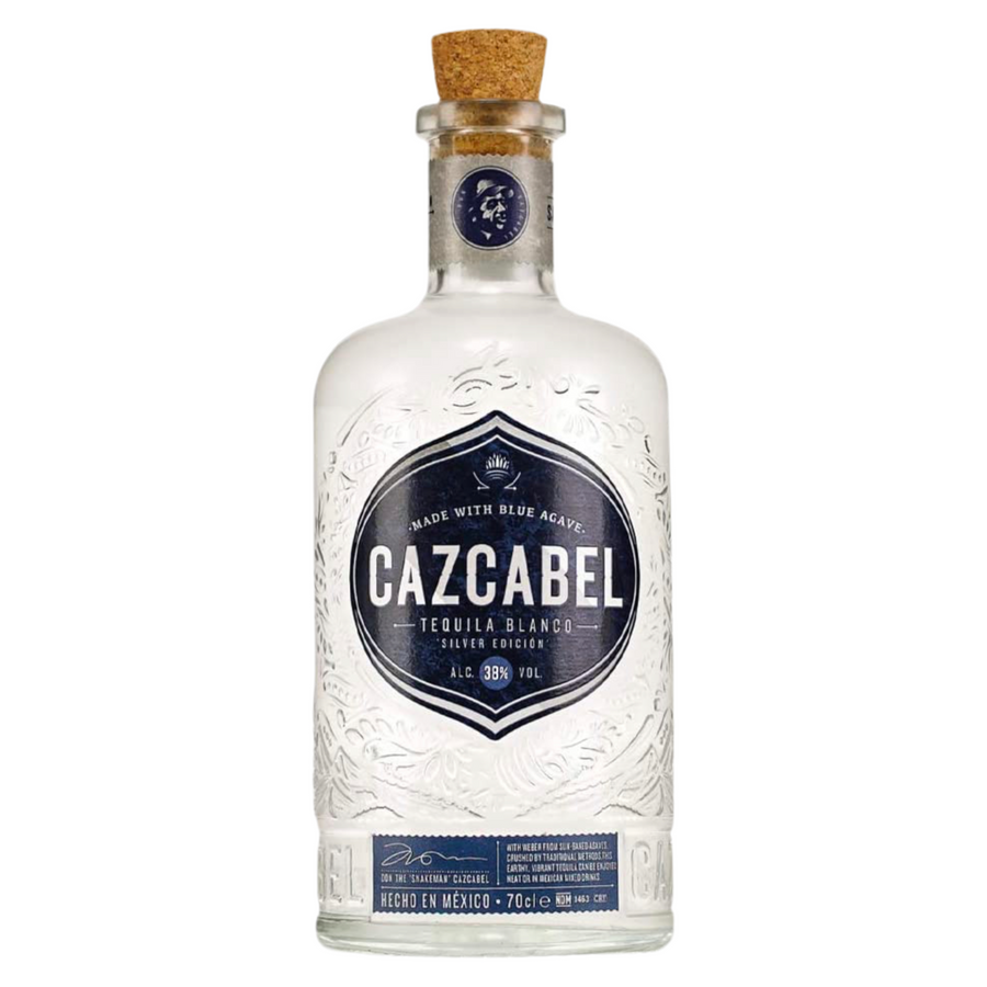 Cazcabel Blanco Silver Tequila - 70cl