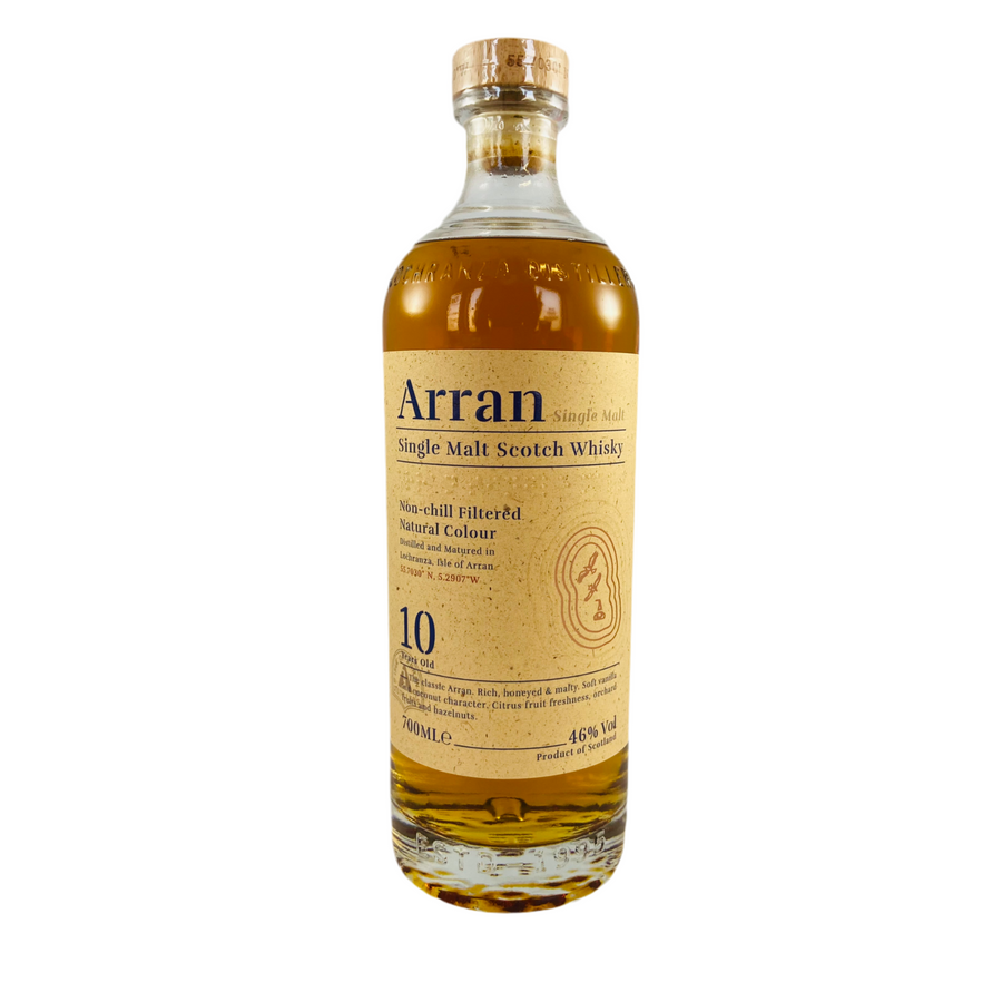 Arran 10 Year Old Whisky - 70cl