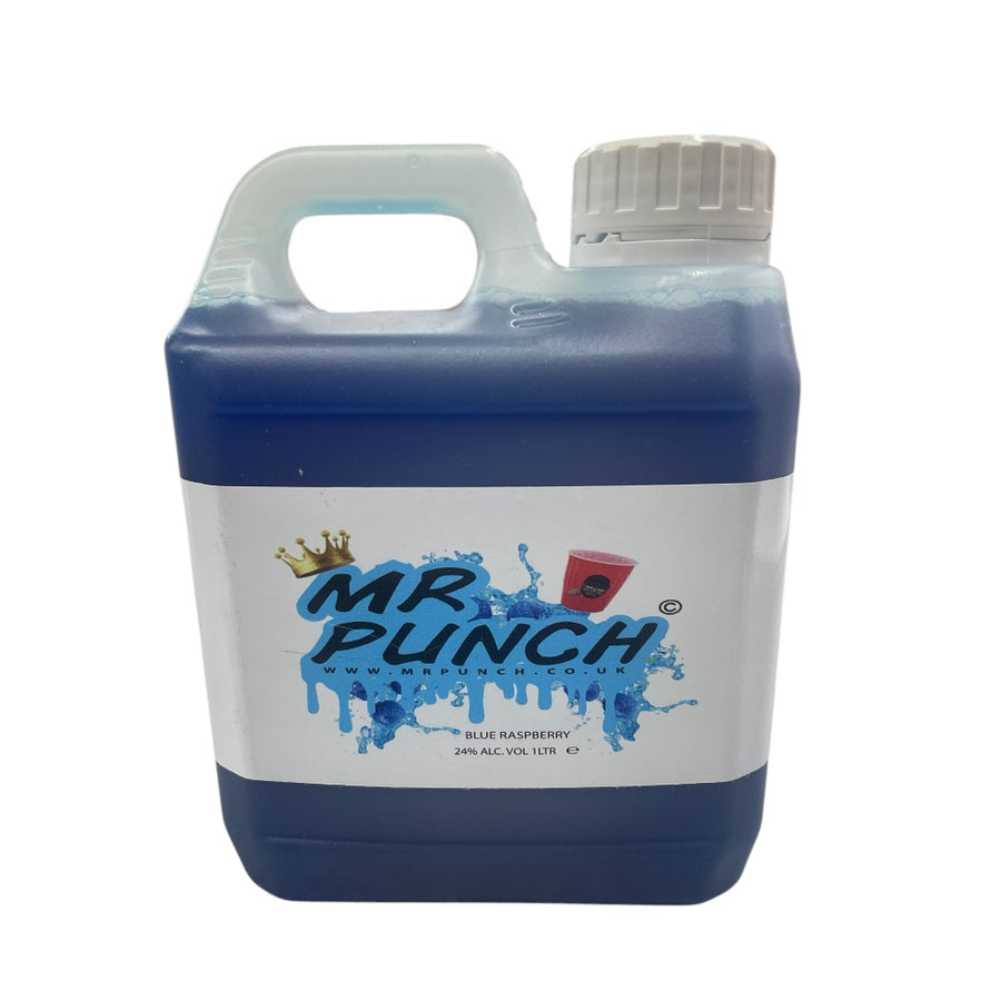 Mr Punch Blue Rasperry 1L 24%