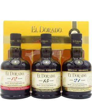 El Dorado - The Collection Gift Pack 3 x 35cl Rum