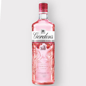 Gordon's Premium Pink Distilled Gin | 37.5% vol | 70cl | Pink Gin | Juniper Taste with Flavours of Raspberry | Strawberry & Redcurrant | Light & Refreshing Flavoured Gin