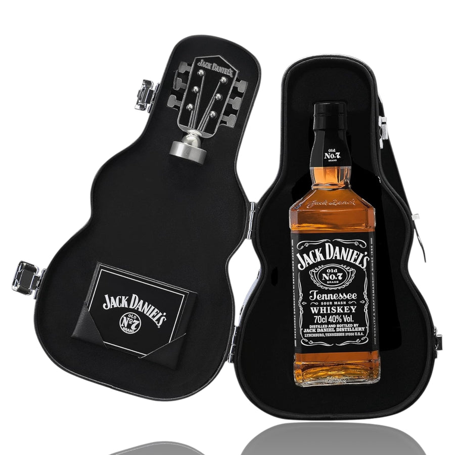 Jack Daniel's Tennessee Whiskey Guitar Case Gift Set