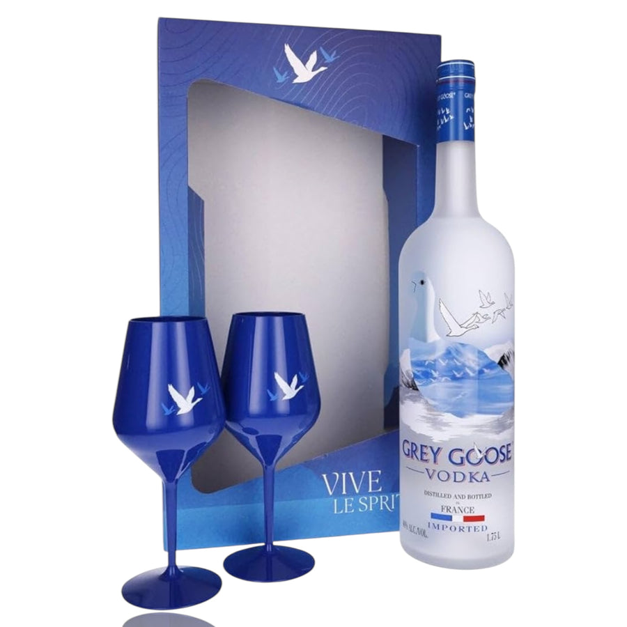 Grey Goose Vodka Magnum Gift Set, 1.75L