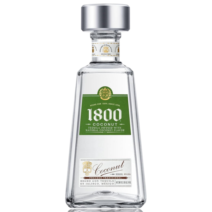 1800 Coconut Flavoured Silver 100% Agave Tequila - 70cl