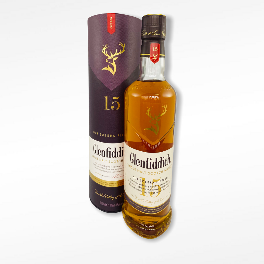 Glenfiddich 15 Year Old Solera Scotch Whisky