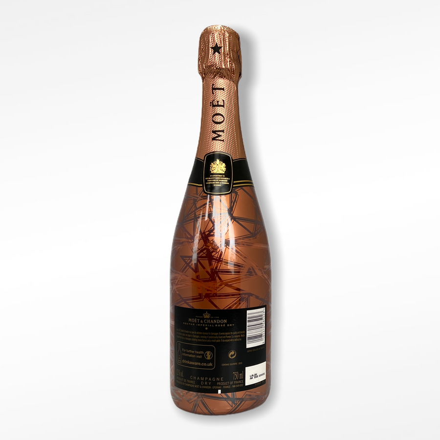 Moet & Chandon N.I.R. Nectar Imperial Rosé Dry - Light up Bottle
