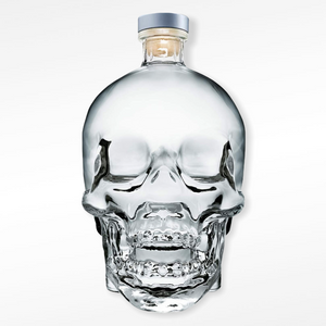 Crystal Head Vodka bottle