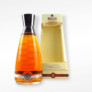 Bells 8 yo - Glass Millennium Decanter - Blended Scotch Whisky - 70 cl
