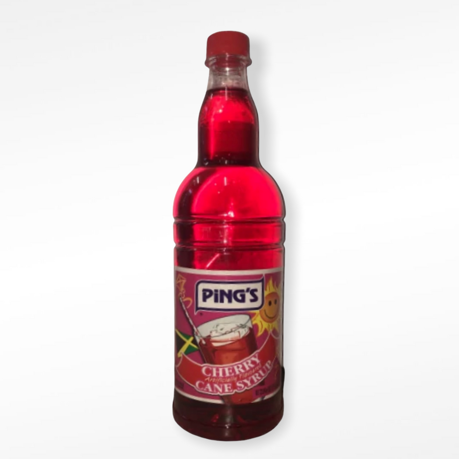 Ping’s Cherry Cane Syrup 1L