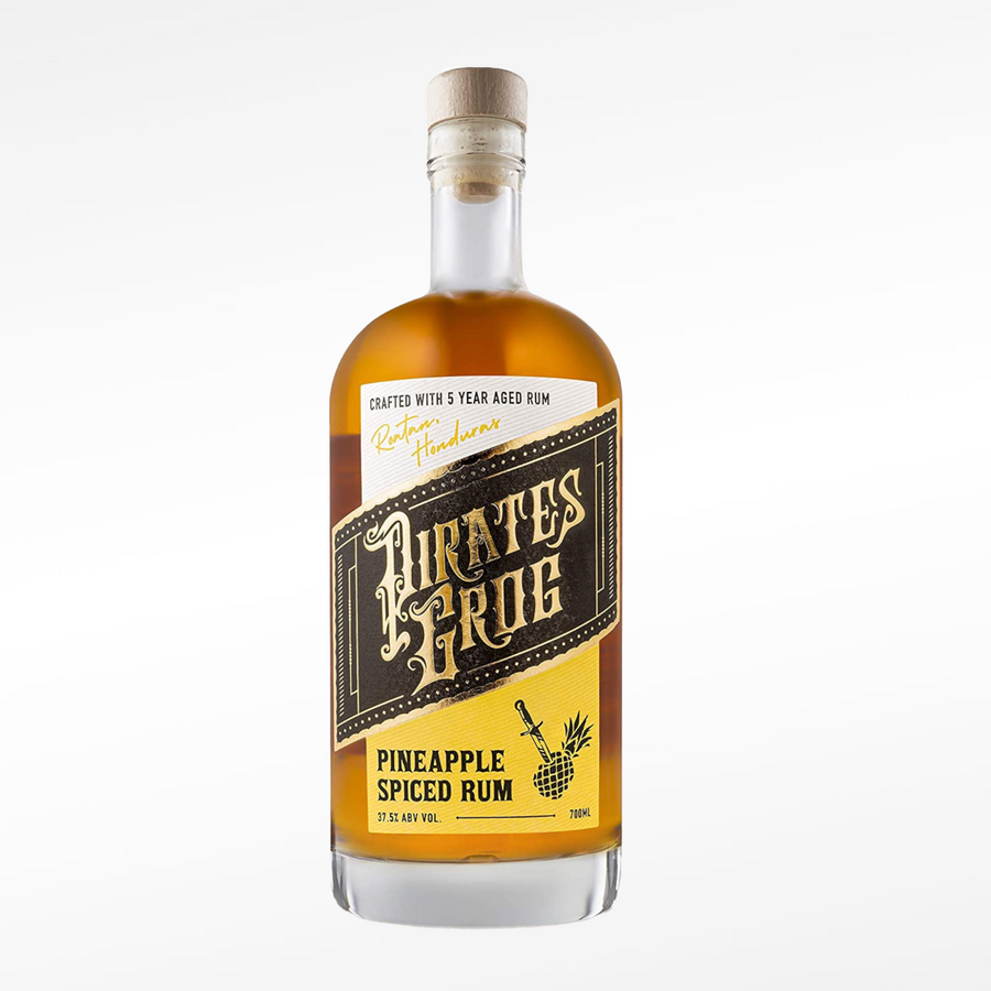 Pirate's Grog Pineapple Spiced Rum - New Tropical Horizons Spiced Rum Range